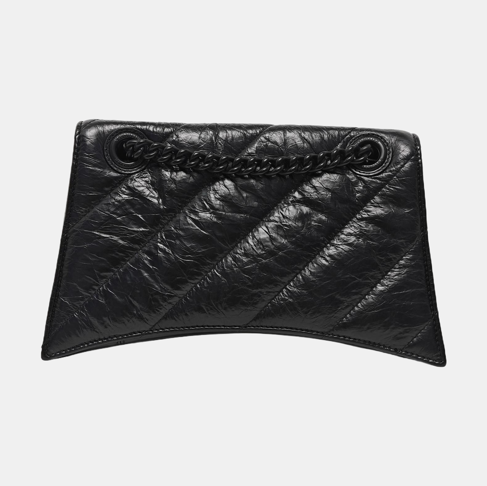 Crush Small Quilted Calfskin Black
