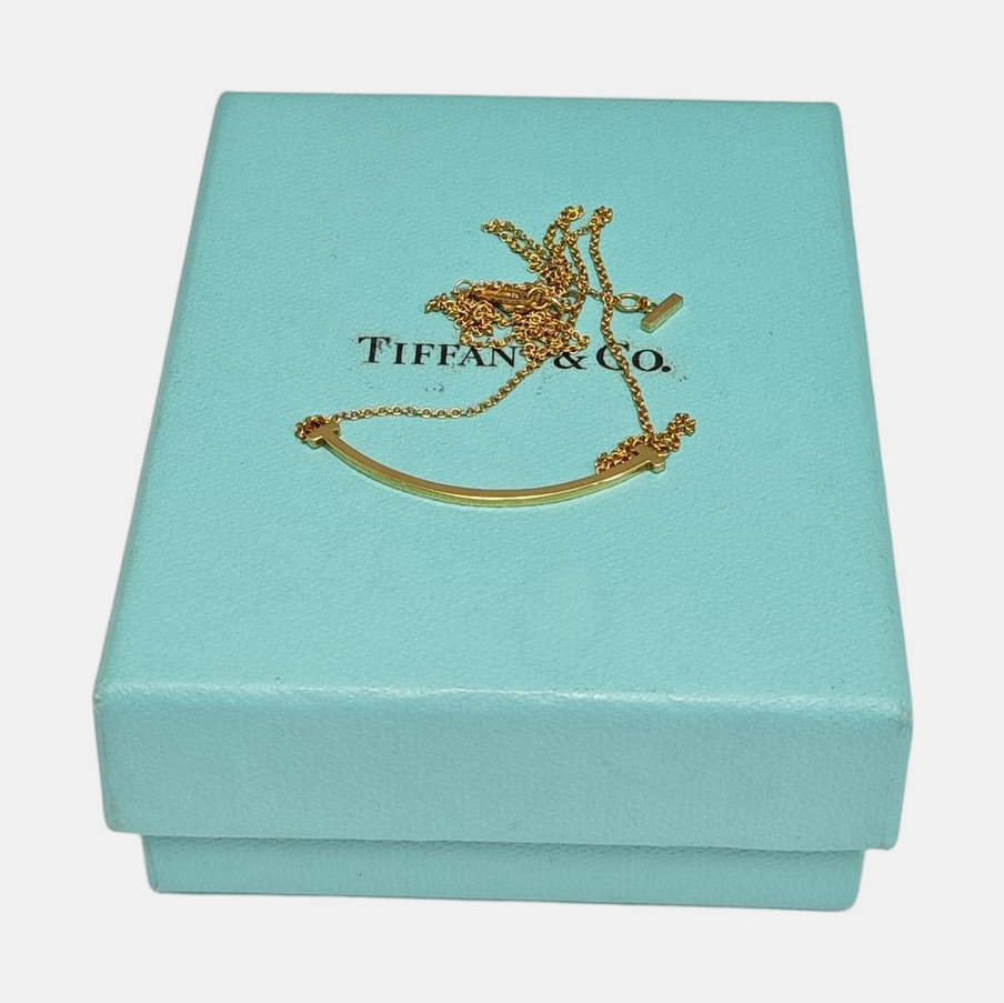 Tiffany T 18k Rose Gold Necklace