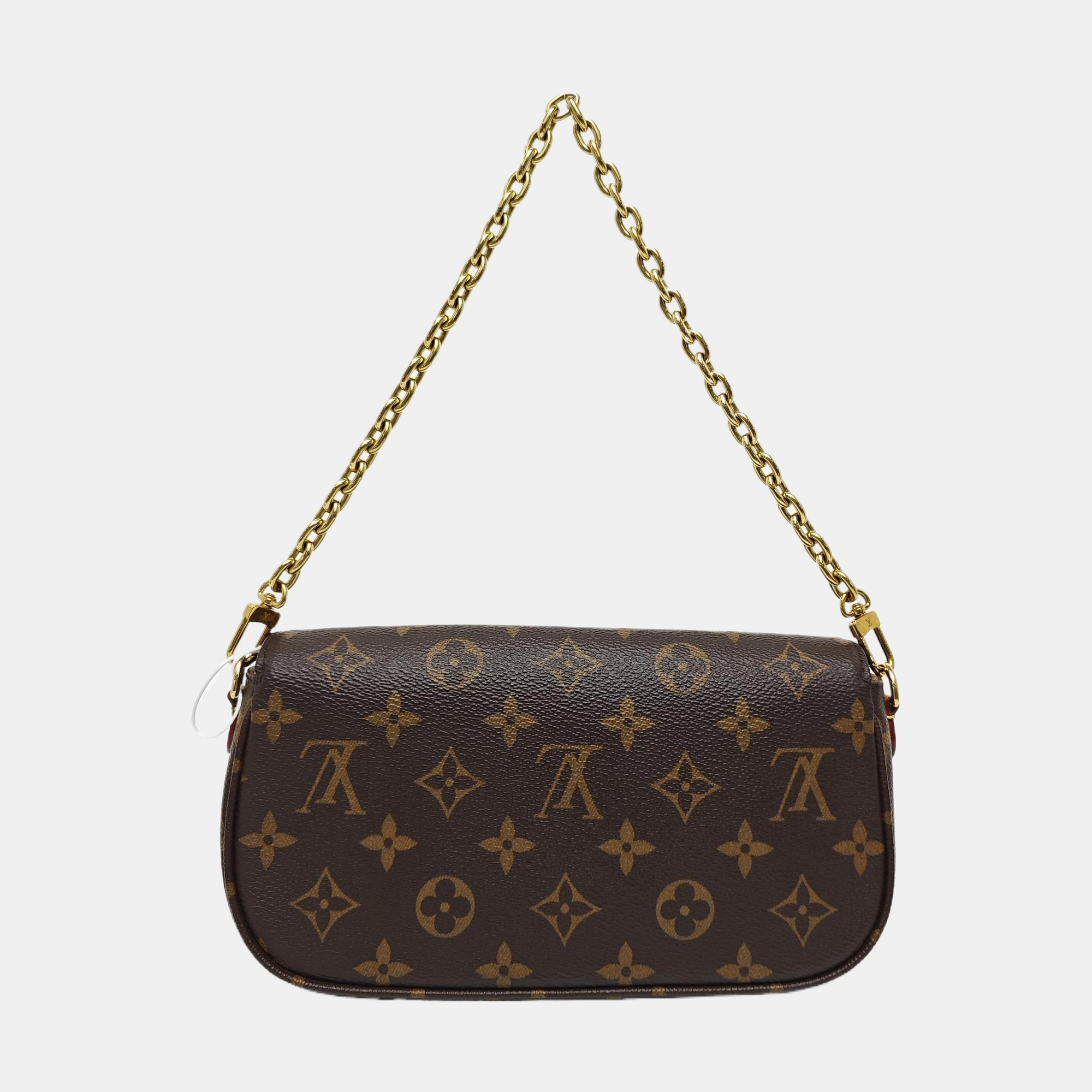 IVY Monogram Coated Canvas Brown