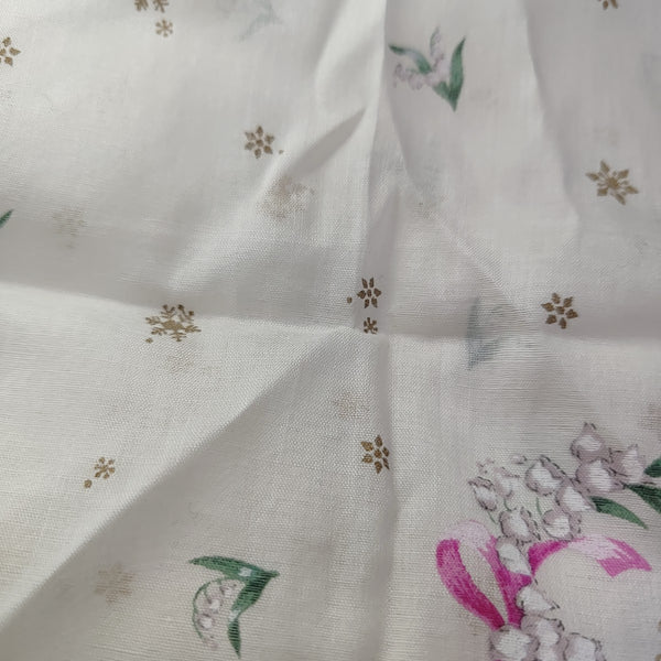 White Cotton Handkerchief