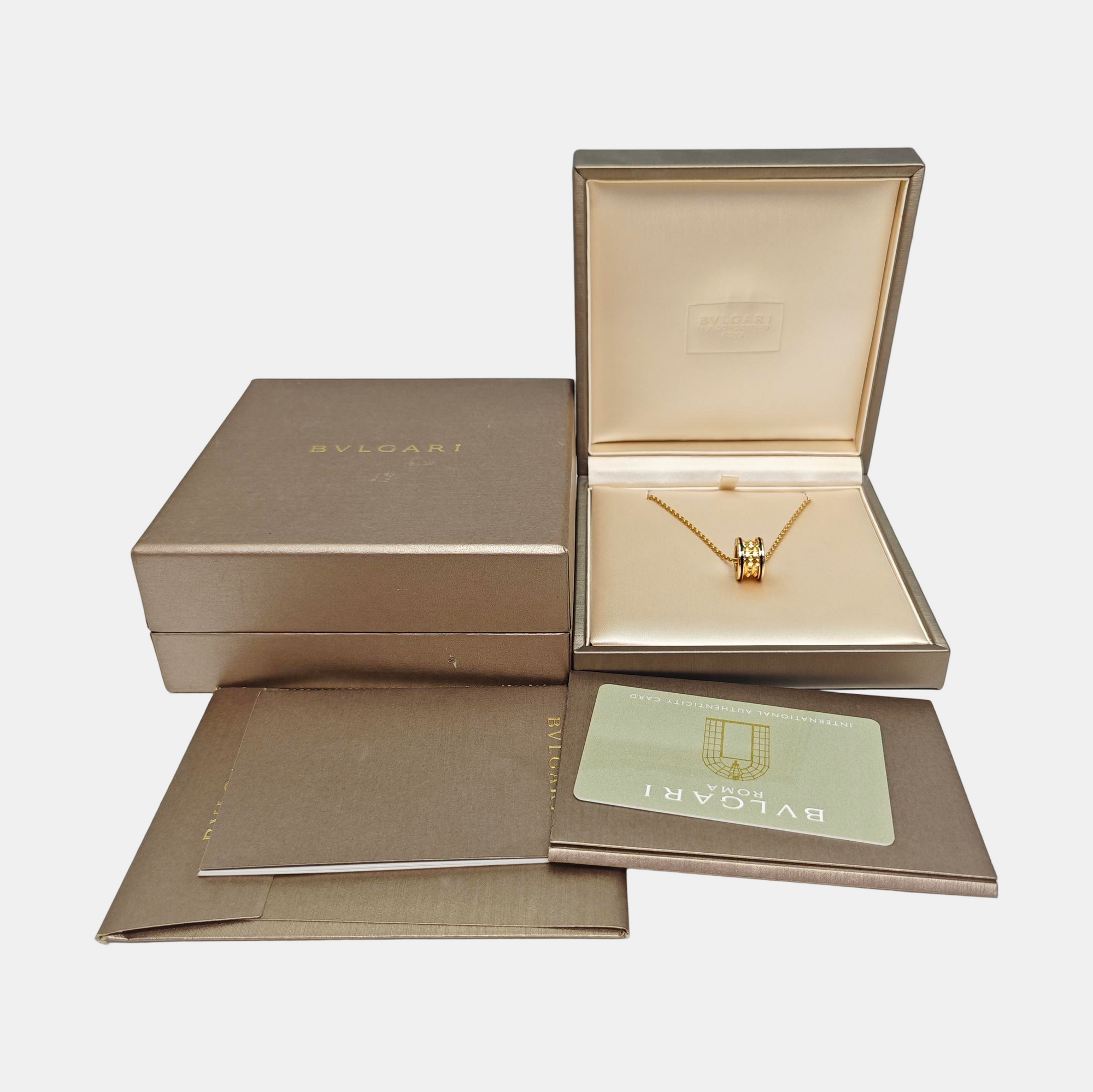 B.ZERO1 18k Rose Gold Necklace