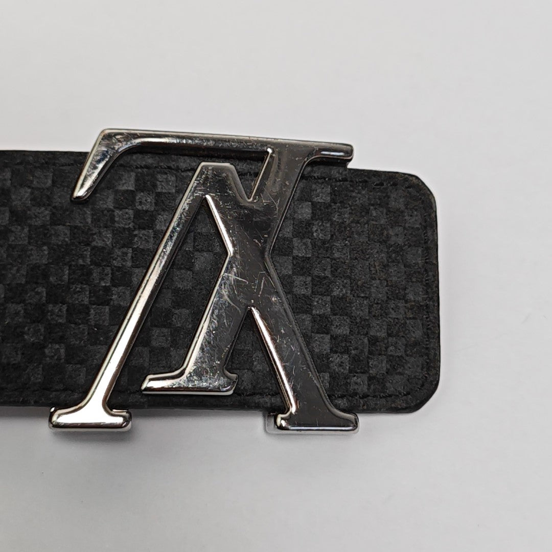 Suede Belt Gray