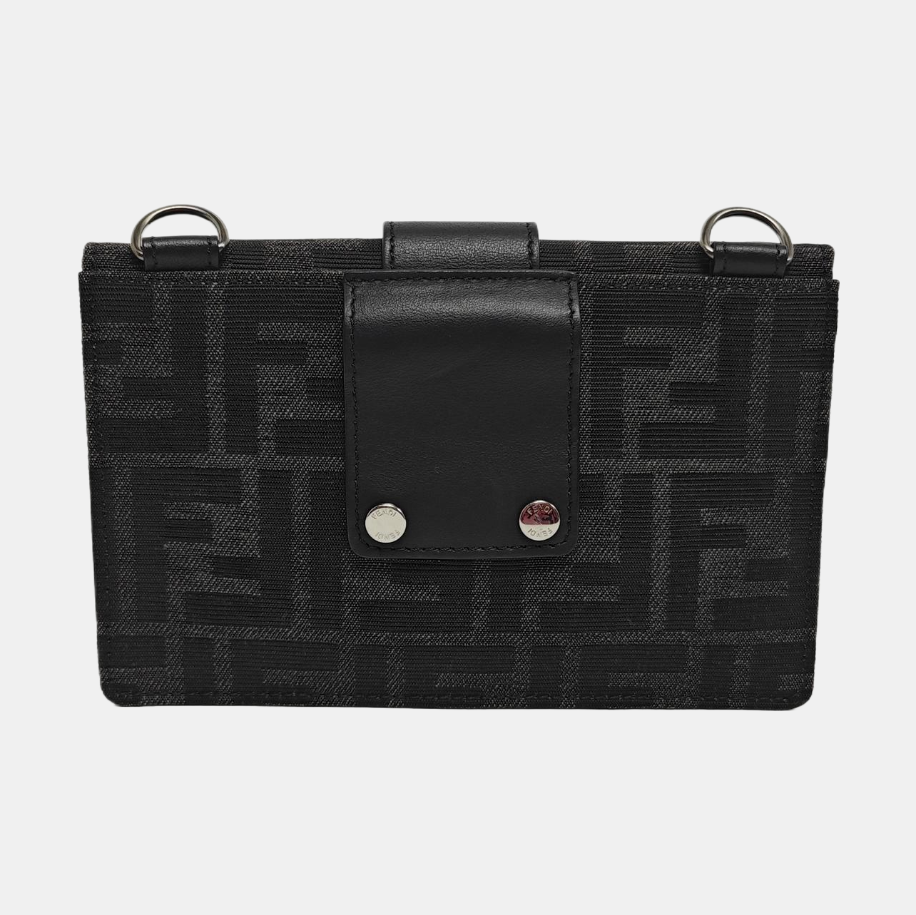 Canvas Shoulder Bag Black