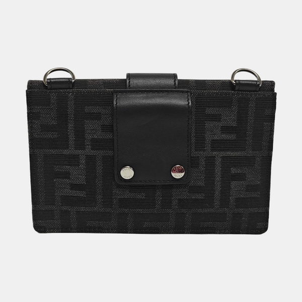 Canvas Shoulder Bag Black