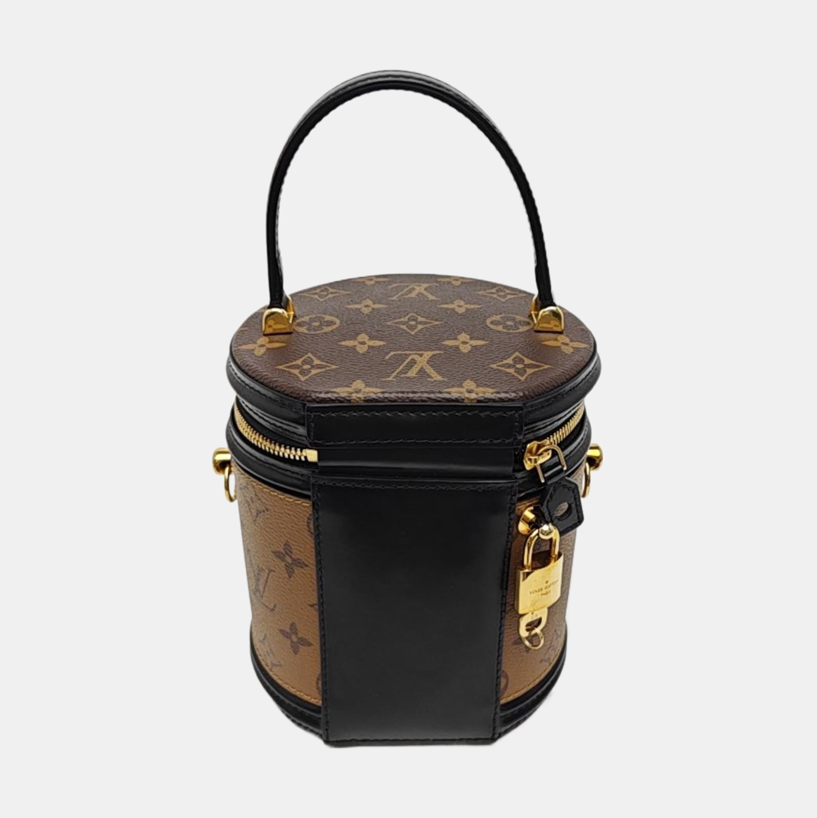 CANNES PM Monogram Coated Canvas Brown