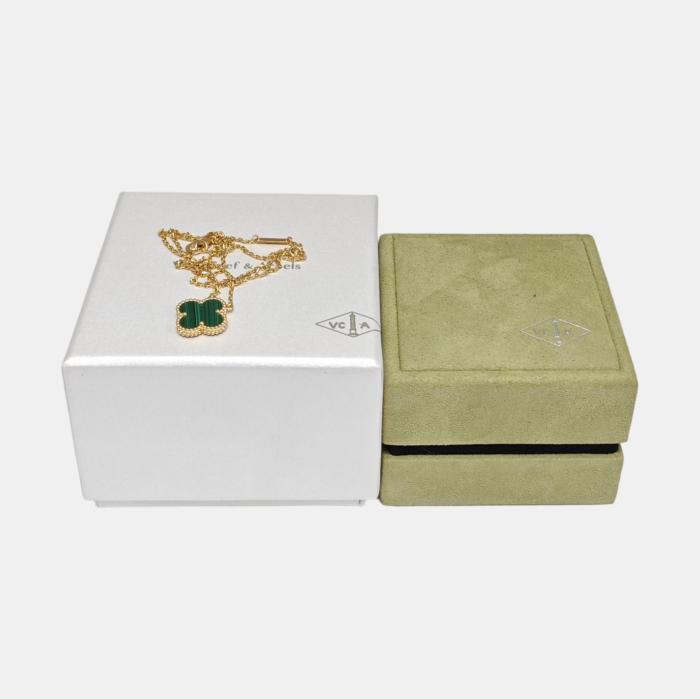 Vintage Alhambra 18k Gold Necklace