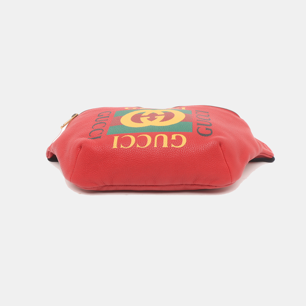 Print Large Calfskin Red