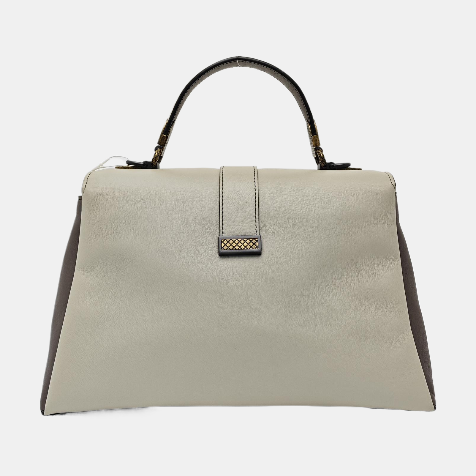 Piazza Medium Calfskin Gray
