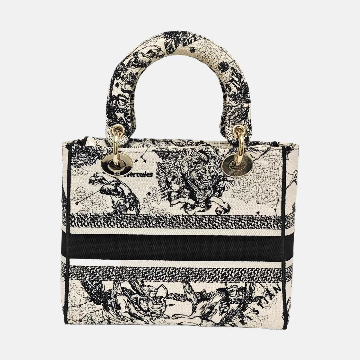 Lady D-Lite Medium Canvas White