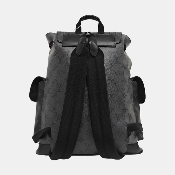 CHRISTOPHER PM Monogram Coated Canvas Gray