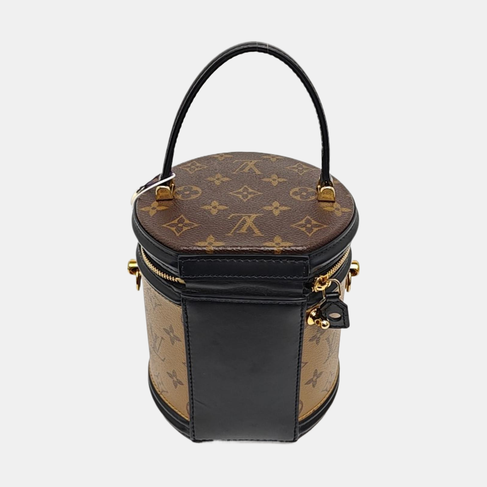 CANNES PM Monogram Coated Canvas Brown