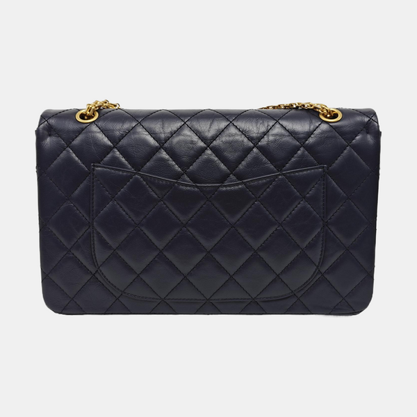 2.55 Maxi Quilted Calfskin Blue
