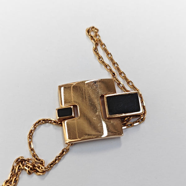 Eileen Metal Rose Gold Necklace