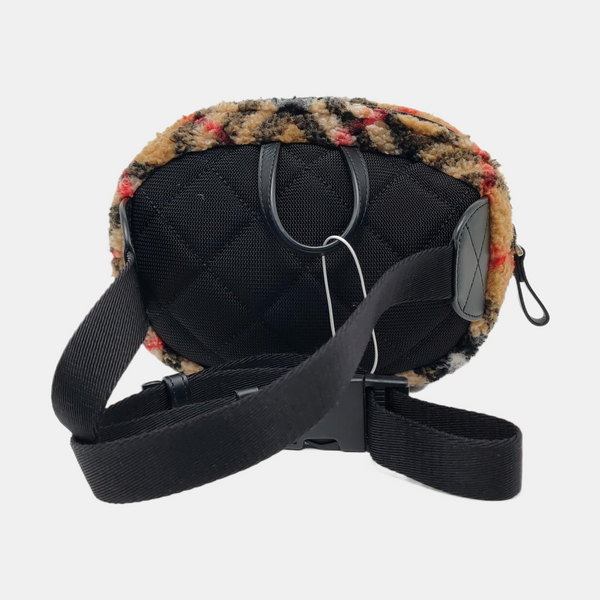 Fabric Belt Bag Brown