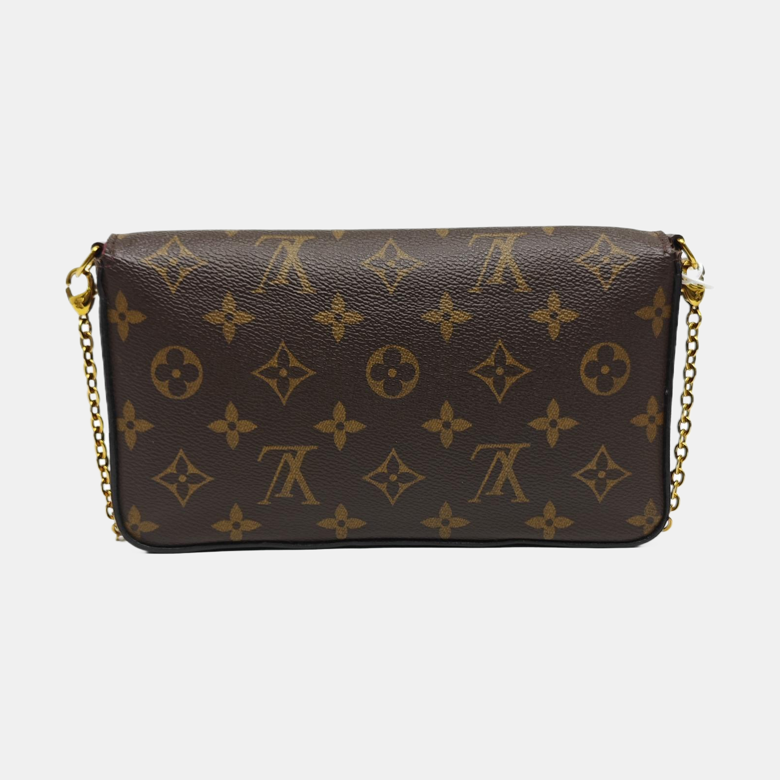 FÉLICIE Monogram Coated Canvas Brown