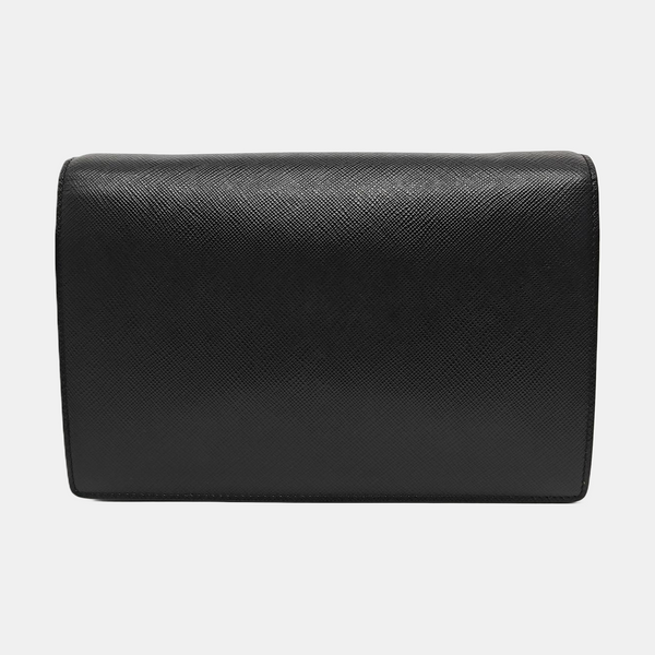 Calfskin Crossbody Bag Mini Black