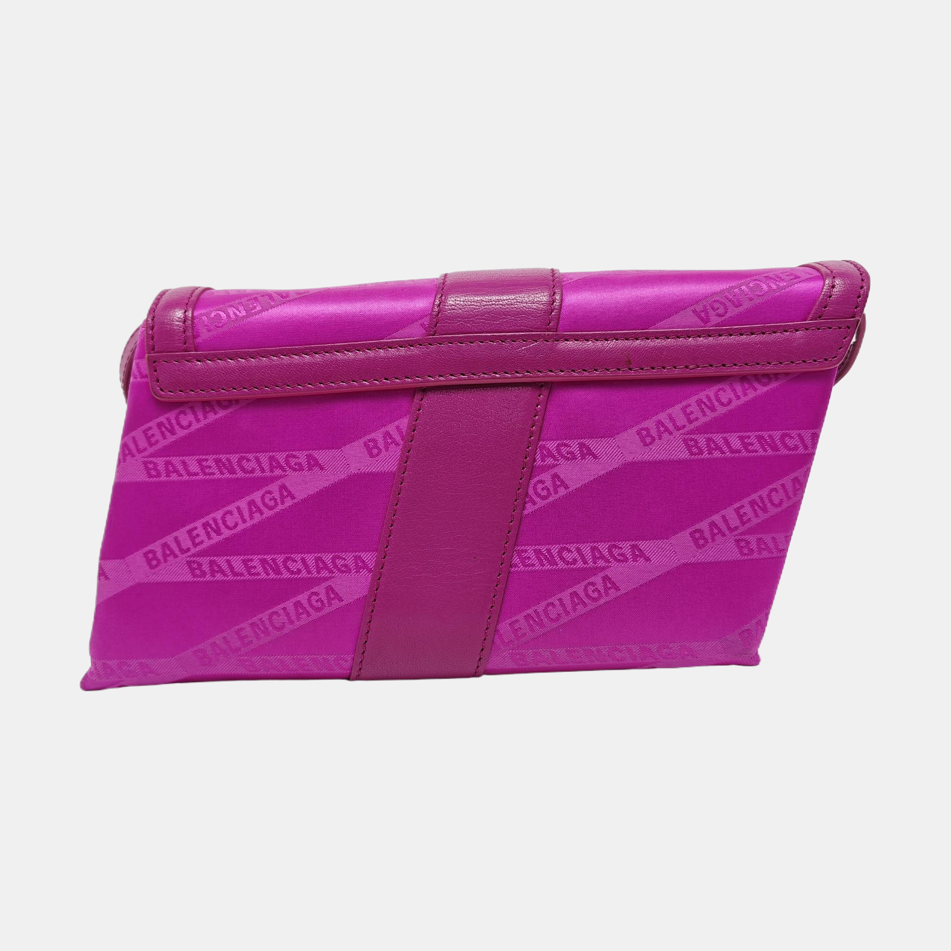 Nylon Shoulder Bag Pink