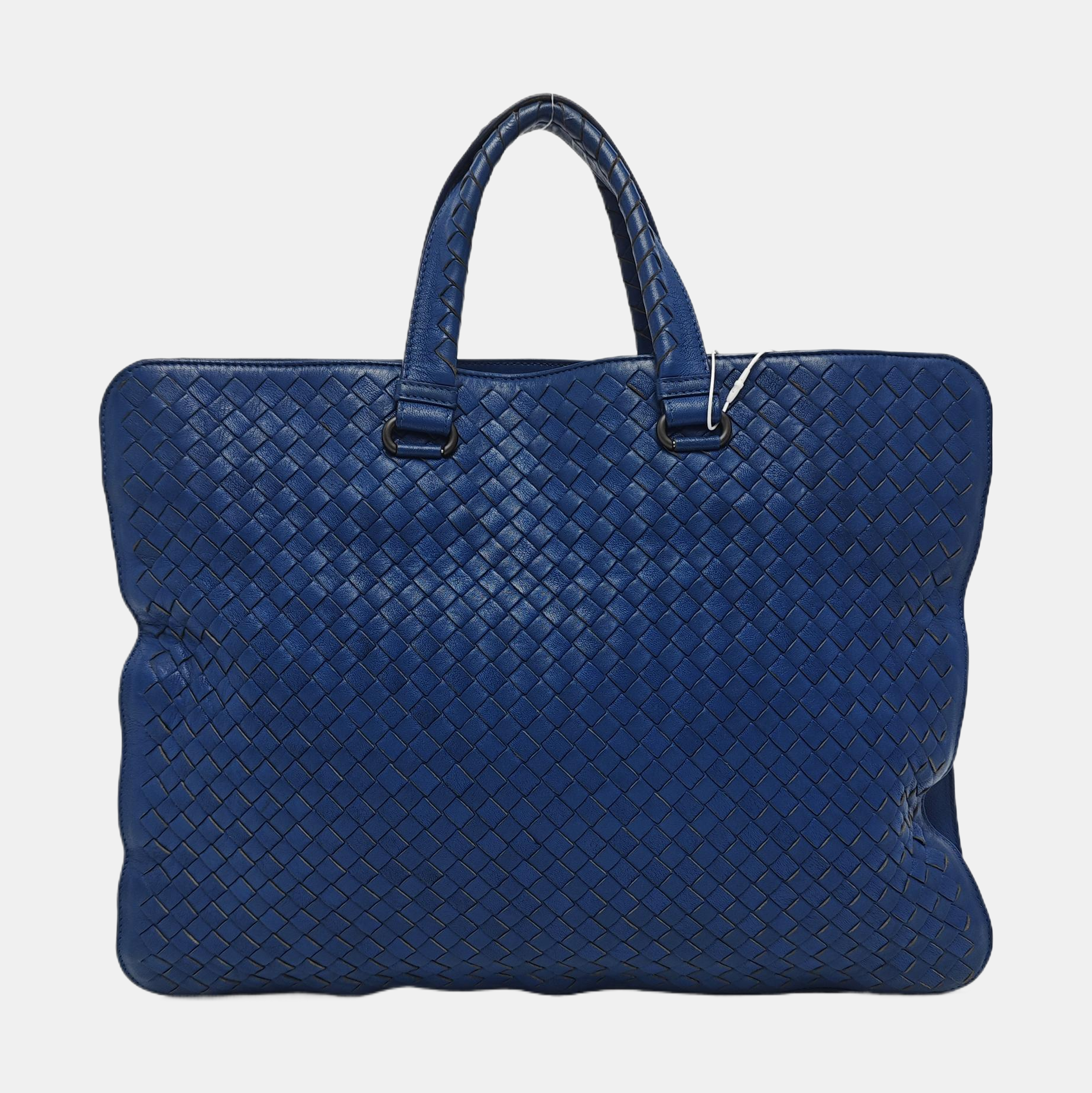 Lambskin Tote Bag Blue