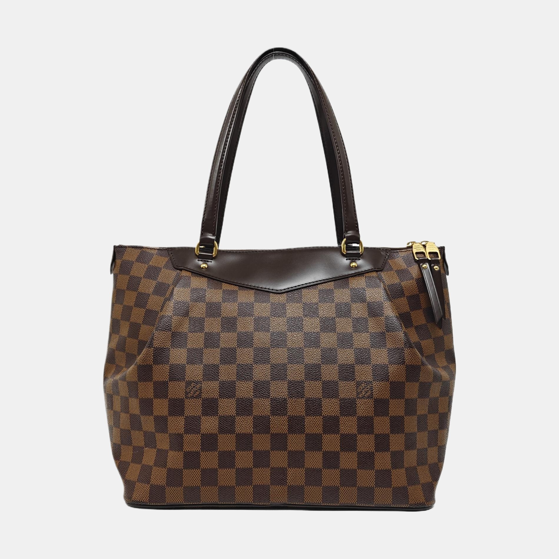WESTMINSTER GM Damier Ebene Coated Canvas Brown