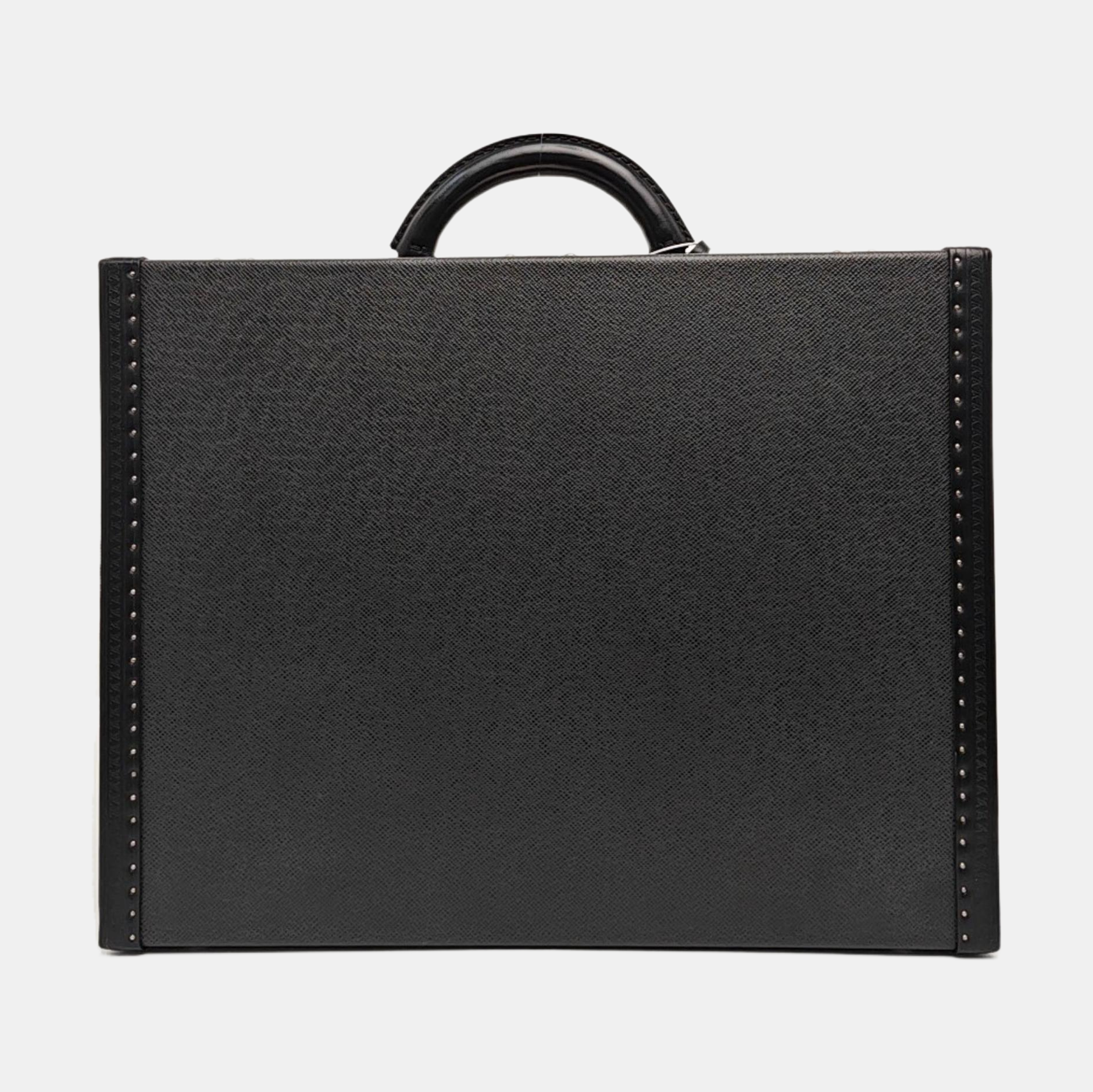 PRÉSIDENT Calfskin Black