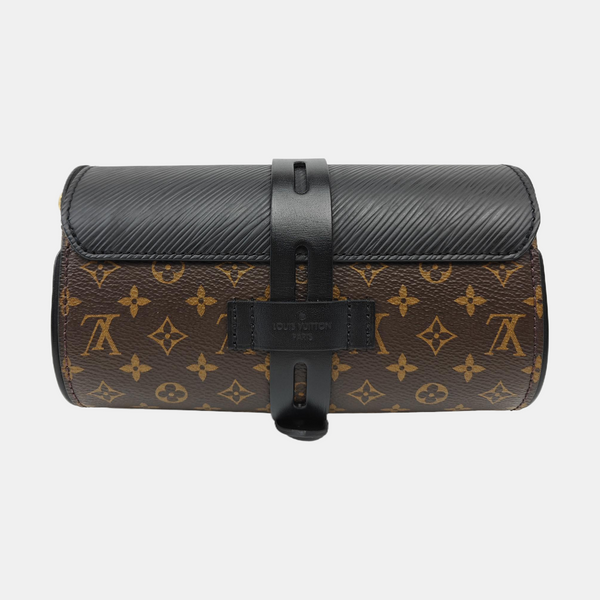 GLASSES CASE Monogram Coated Canvas Black