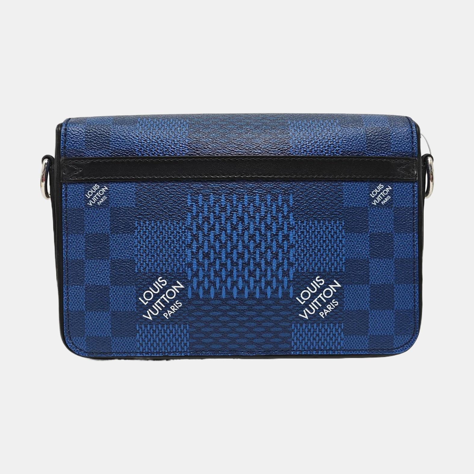 STUDIO Damier Coated Canvas Blue