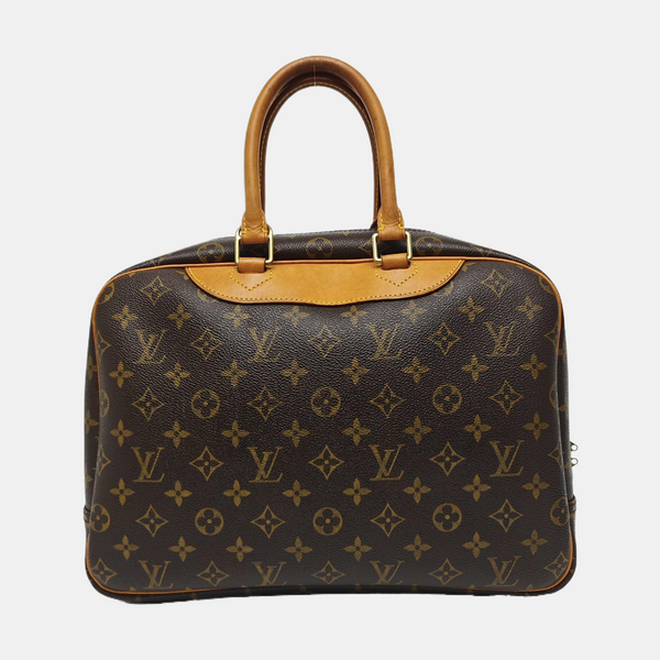 DEAUVILLE Monogram Coated Canvas Brown