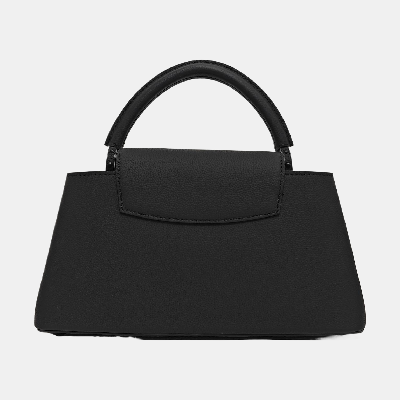 CAPUCINES MM Calfskin Black