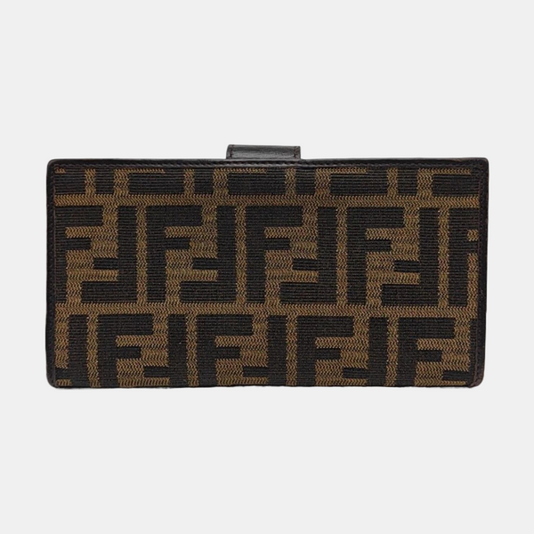 Monogram Canvas Wallet Brown