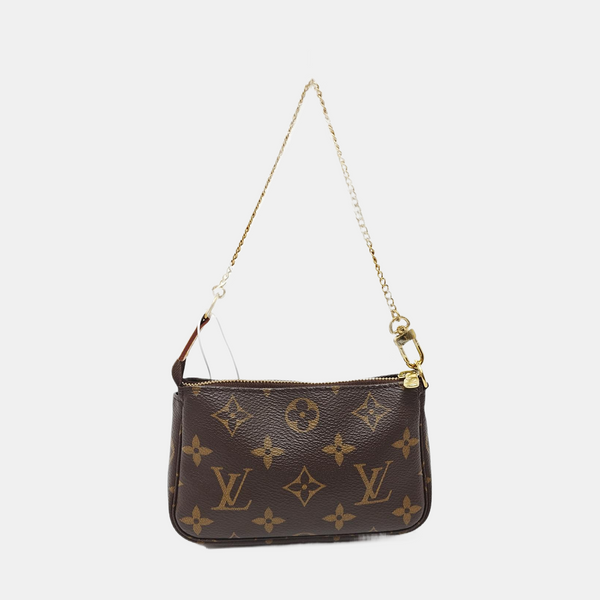 ACCESSOIRES Mini Monogram Coated Canvas Brown