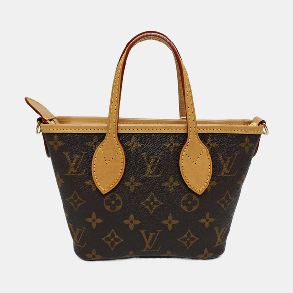 NEVERFULL BB Monogram Coated Canvas Brown