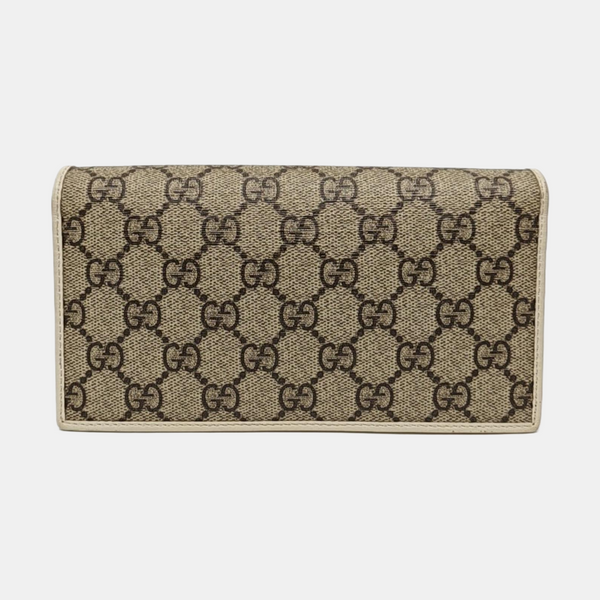 Horsebit 1955 WOC Monogram Coated Canvas Beige