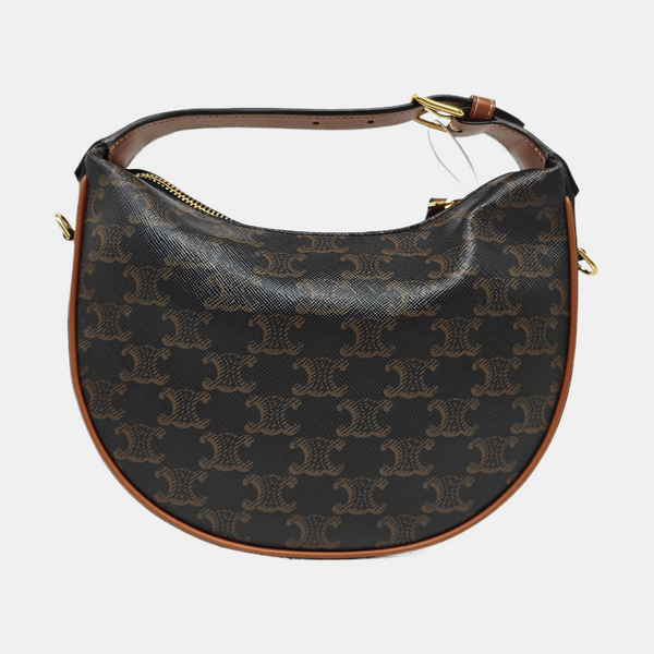HELOÏSE TRIOMPHE Small Coated Canvas Black