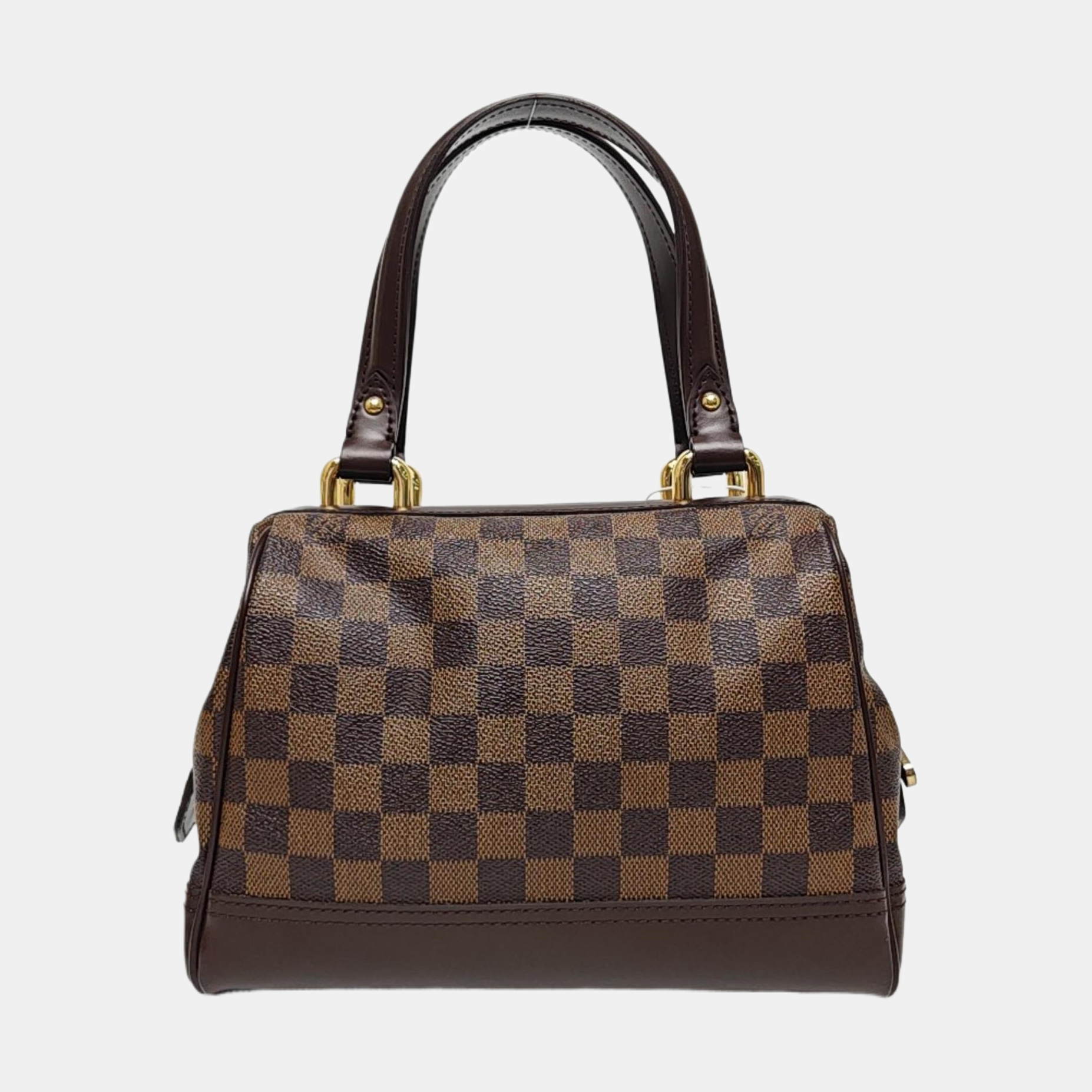 KNIGHTSBRIDGE Damier Ebene Coated Canvas Brown