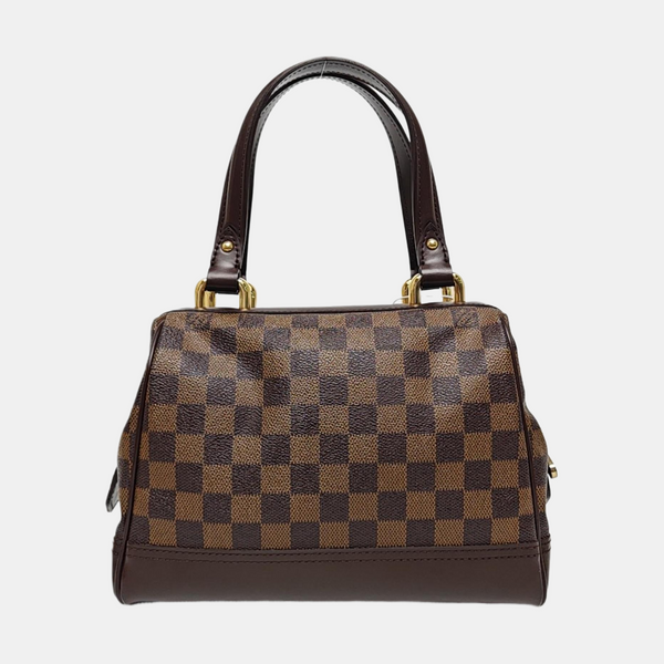 KNIGHTSBRIDGE Damier Ebene Coated Canvas Brown