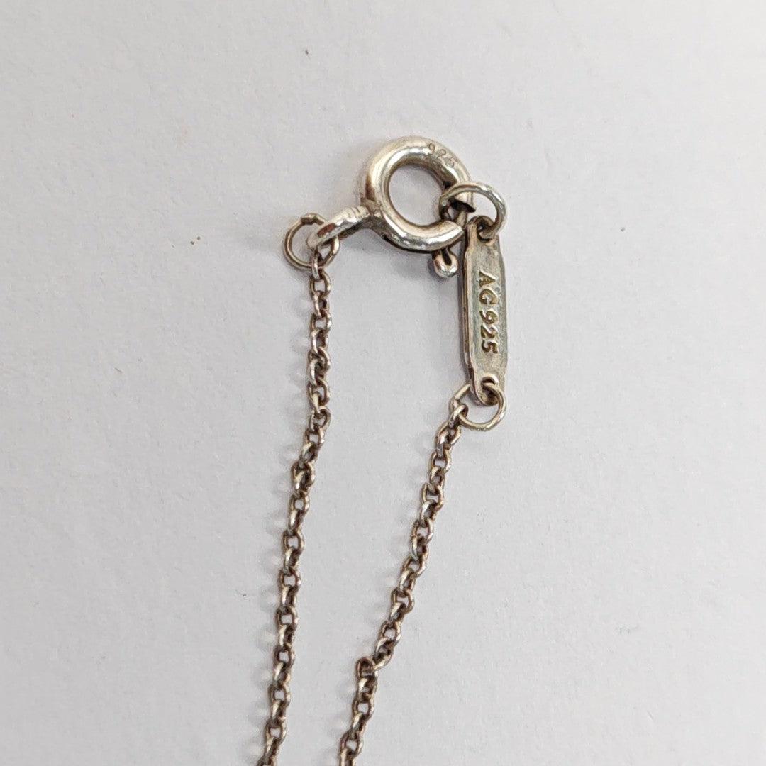 Tiffany Hearts Pure Silver Necklace