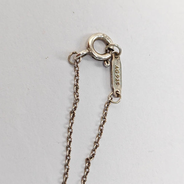 Tiffany Hearts Pure Silver Necklace