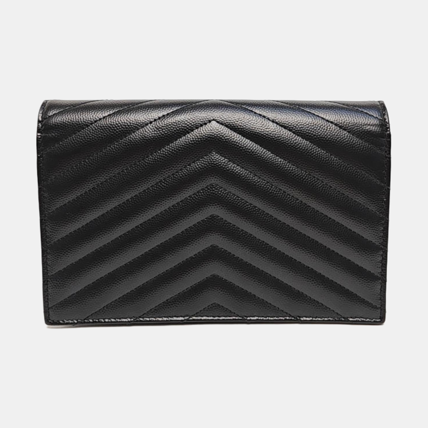 MONOGRAM WOC Chevron Calfskin Black
