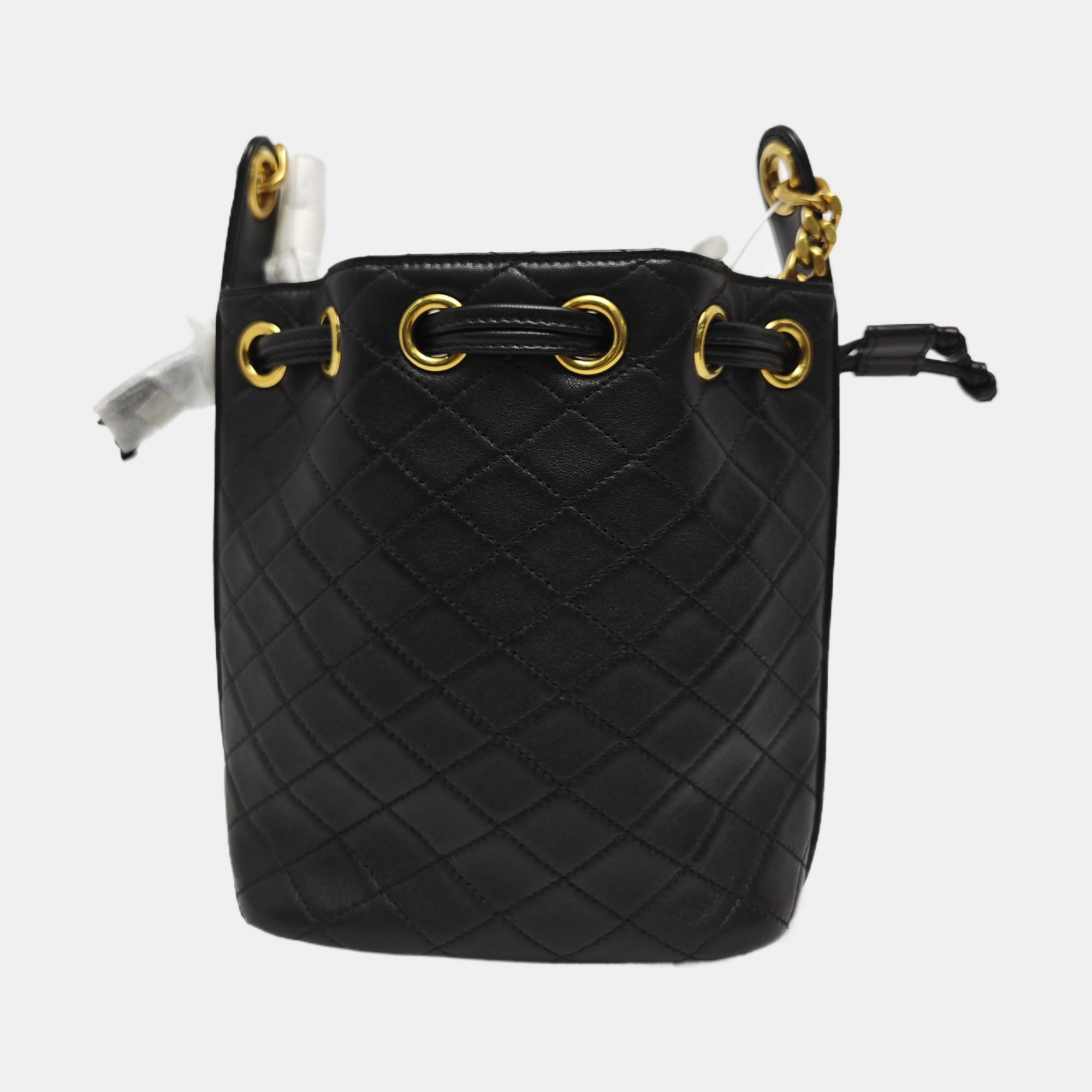 CASSANDRE Quilted Lambskin Black