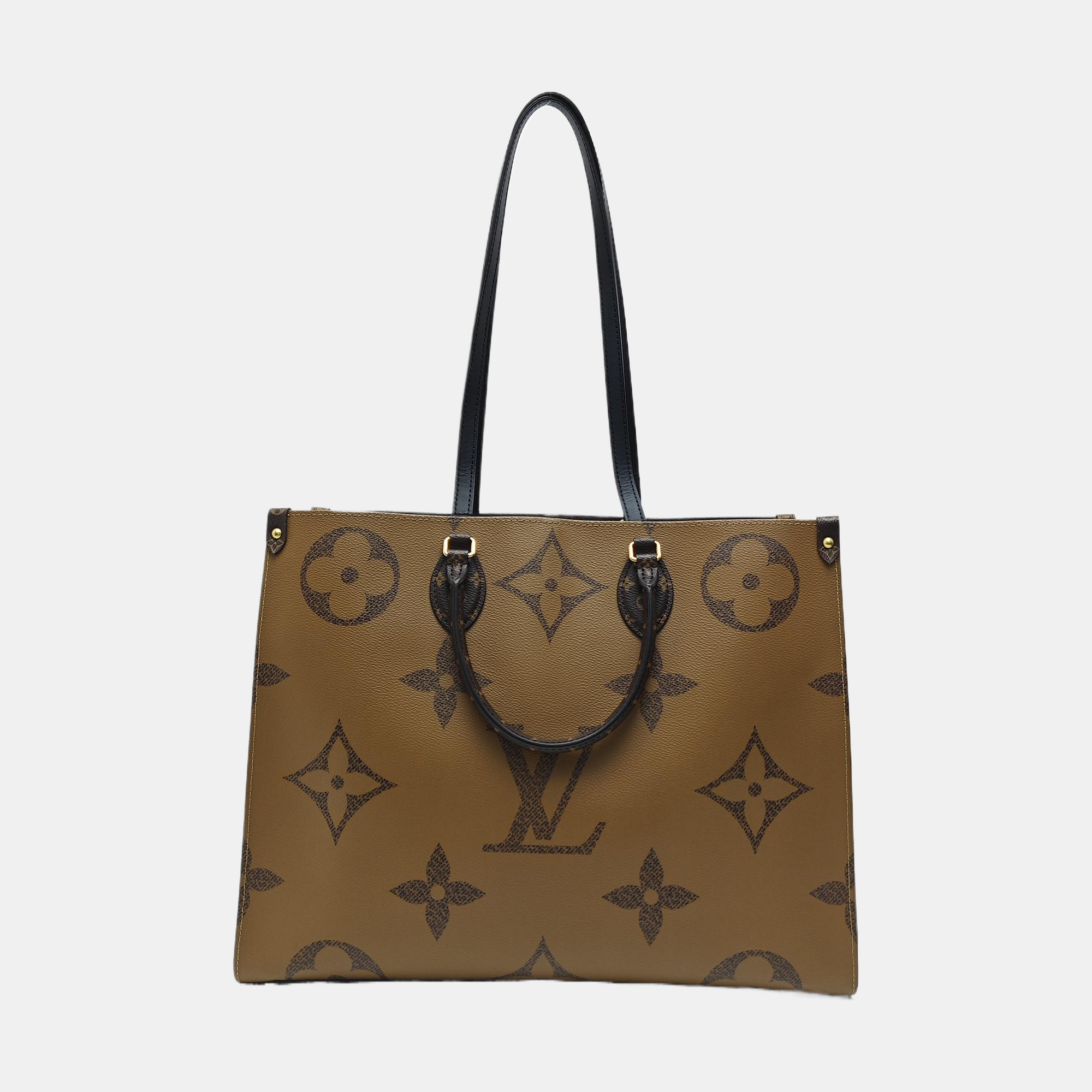ONTHEGO GM Monogram Coated Canvas Brown