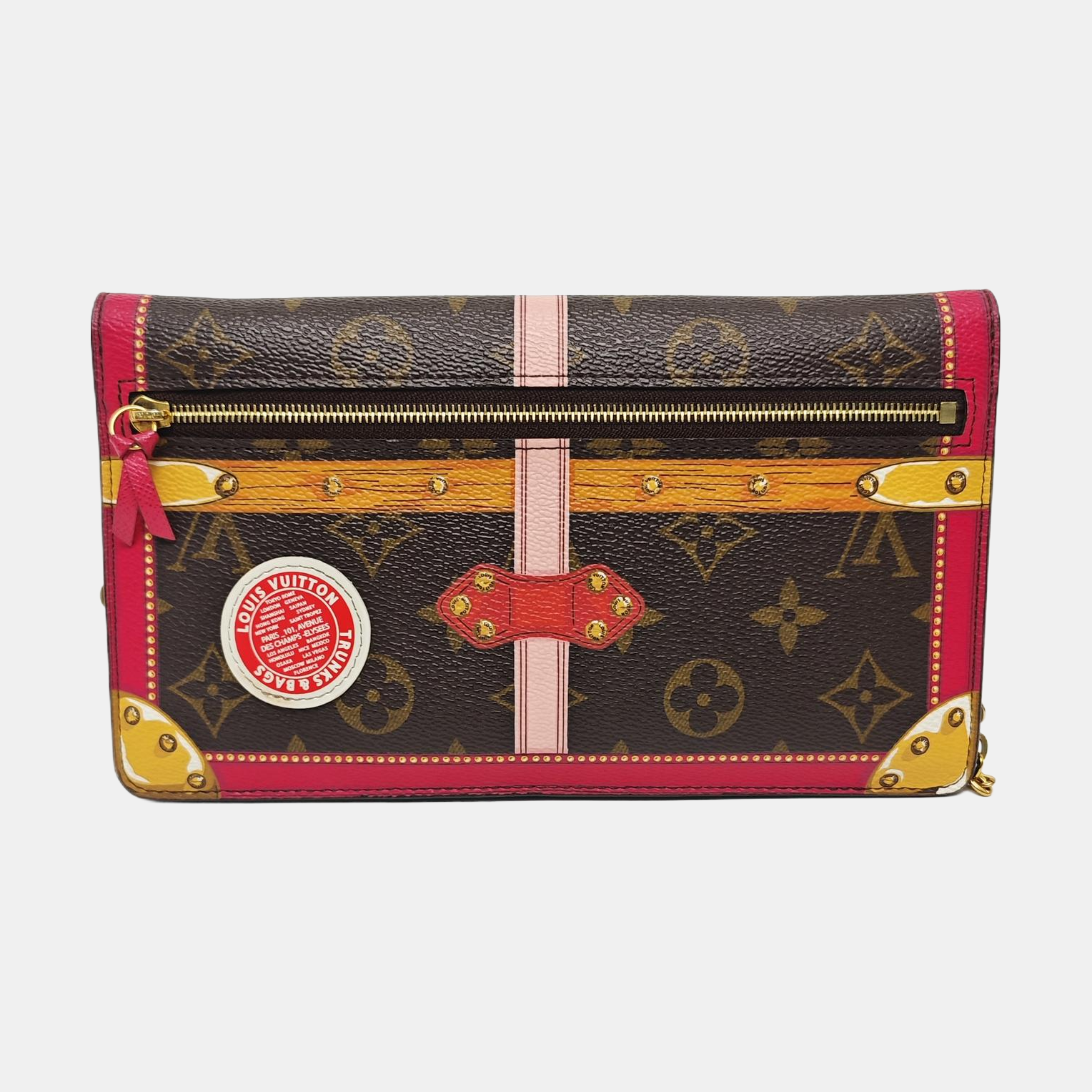 WEEK-END Monogram Coated Canvas Brown