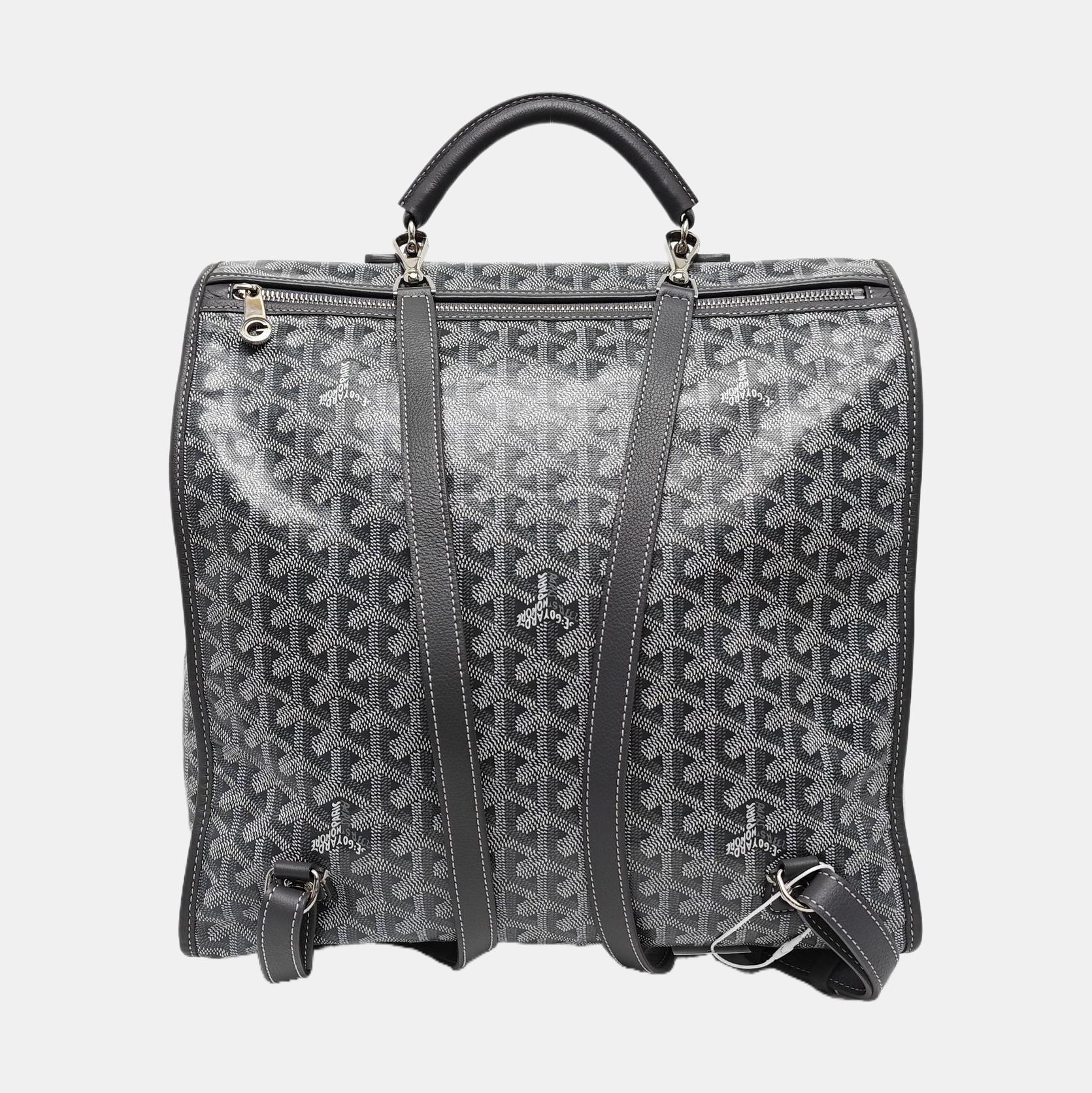 Saint Léger Coated Canvas Gray