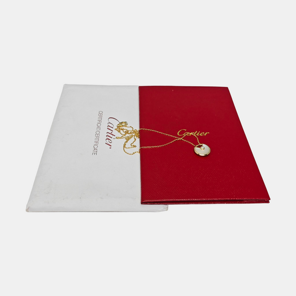 AMULETTE DE CARTIER 18k Gold Necklace