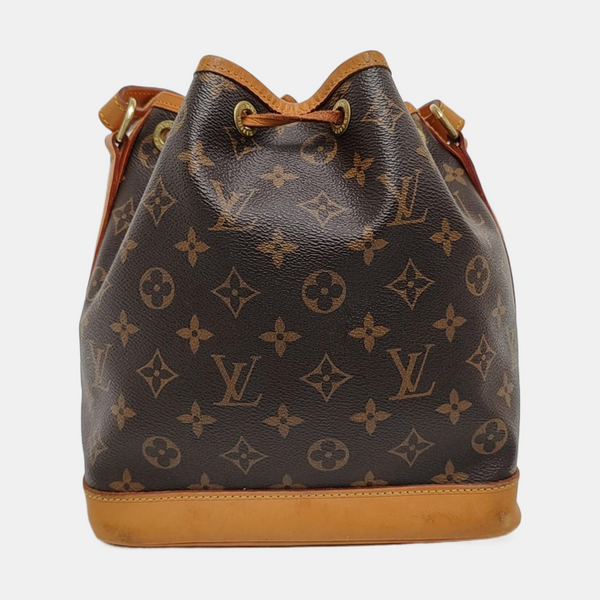 NOÉ BB Monogram Coated Canvas Brown