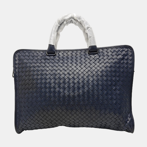Calfskin Shoulder Bag Blue
