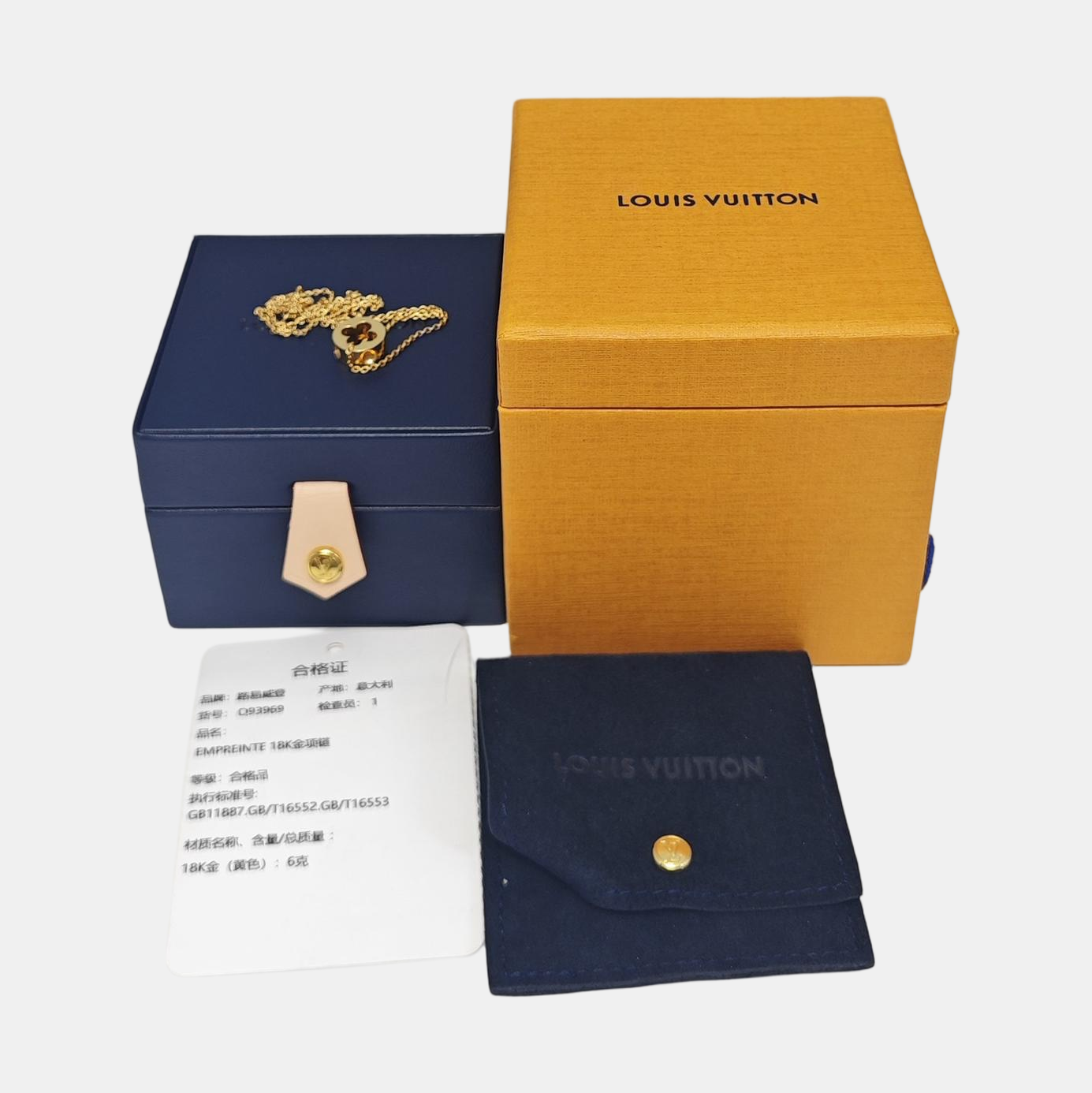 EMPREINTE 18k Gold Necklace