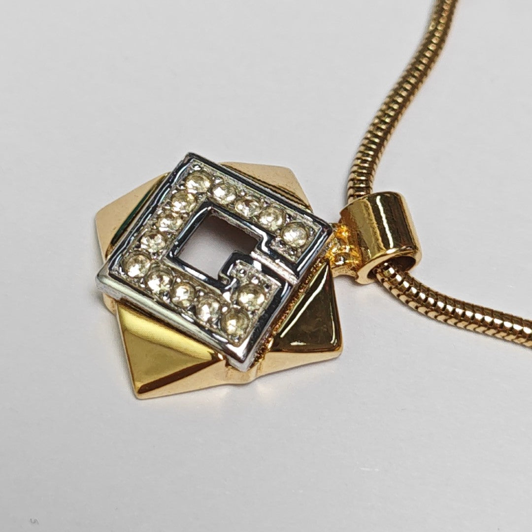 G Link Metal Gold Necklace