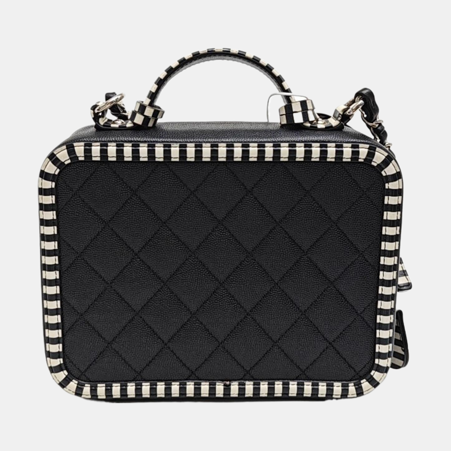 FILIGREE Medium Quilted Grained Calfskin Black