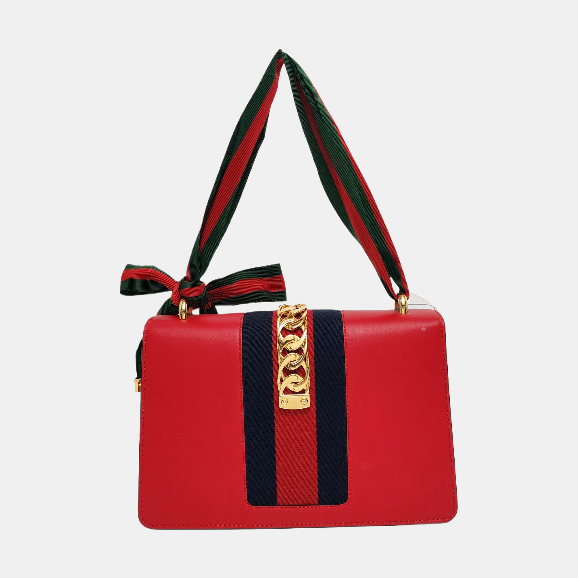 Sylvie Small Calfskin Red