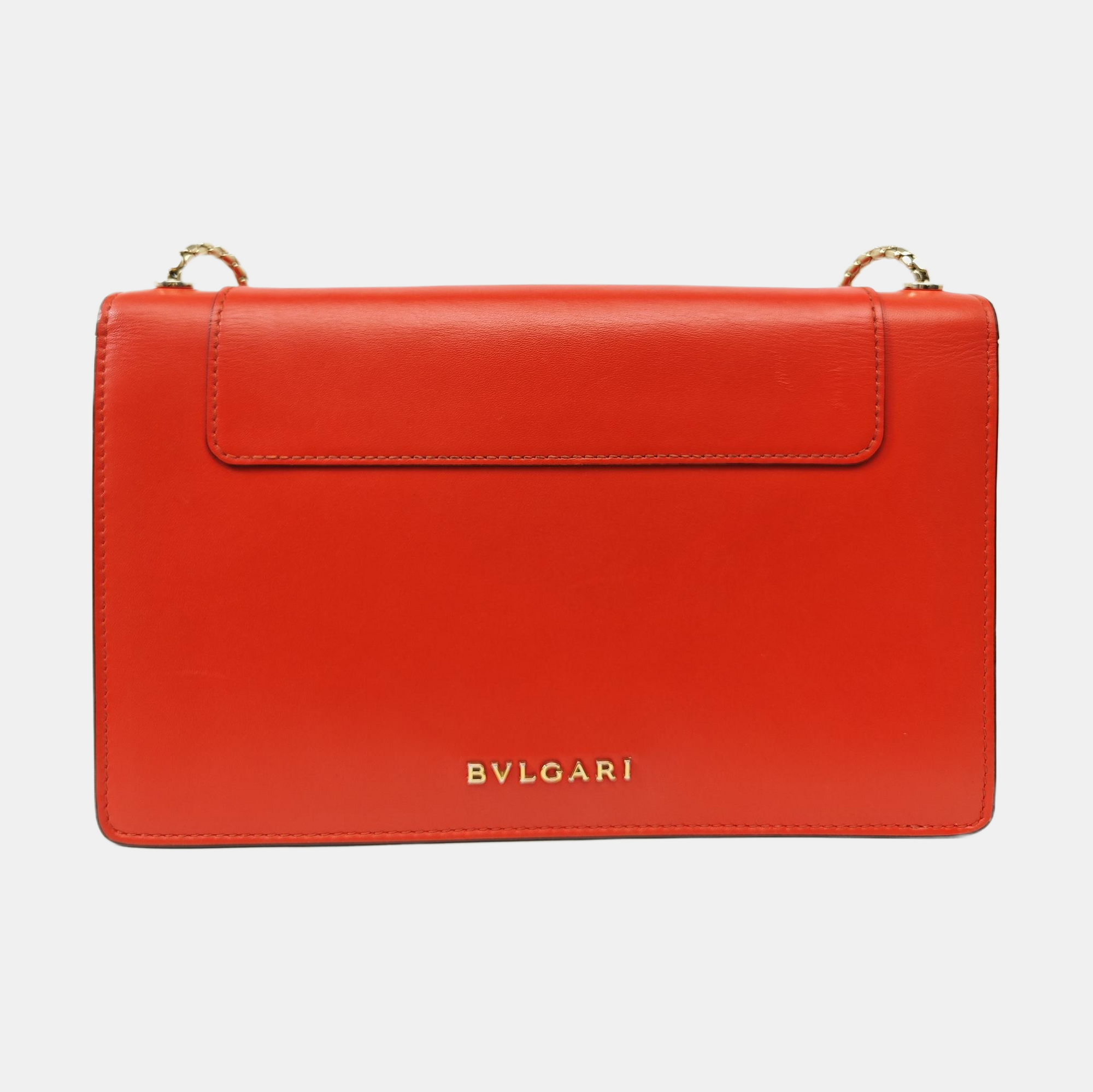 SERPENTI FOREVER Calfskin Orange